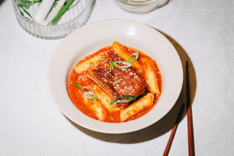 Korean-Inspired Plant-Based Gochujang Ribs
