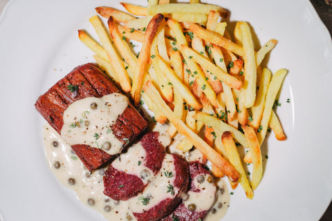 Vegan Steak Frittes
