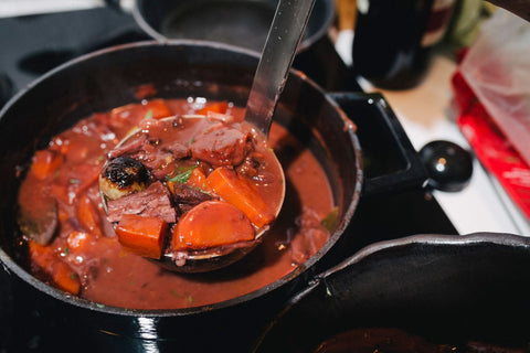 VEGAN "BOEUF" BOURGUIGNON