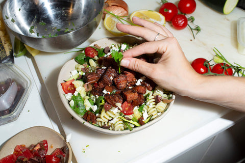 Lemon-Caper Pasta Salad